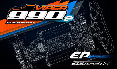 Unleashing Speed and Precision: Discover the Serpent Viper 990E 4WD 1/8 EP RC Car