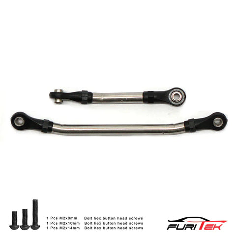 FURITEK STEEL WITH PLASTIC ROD ENDS STEERING LINK SET FOR FURITEK FX118