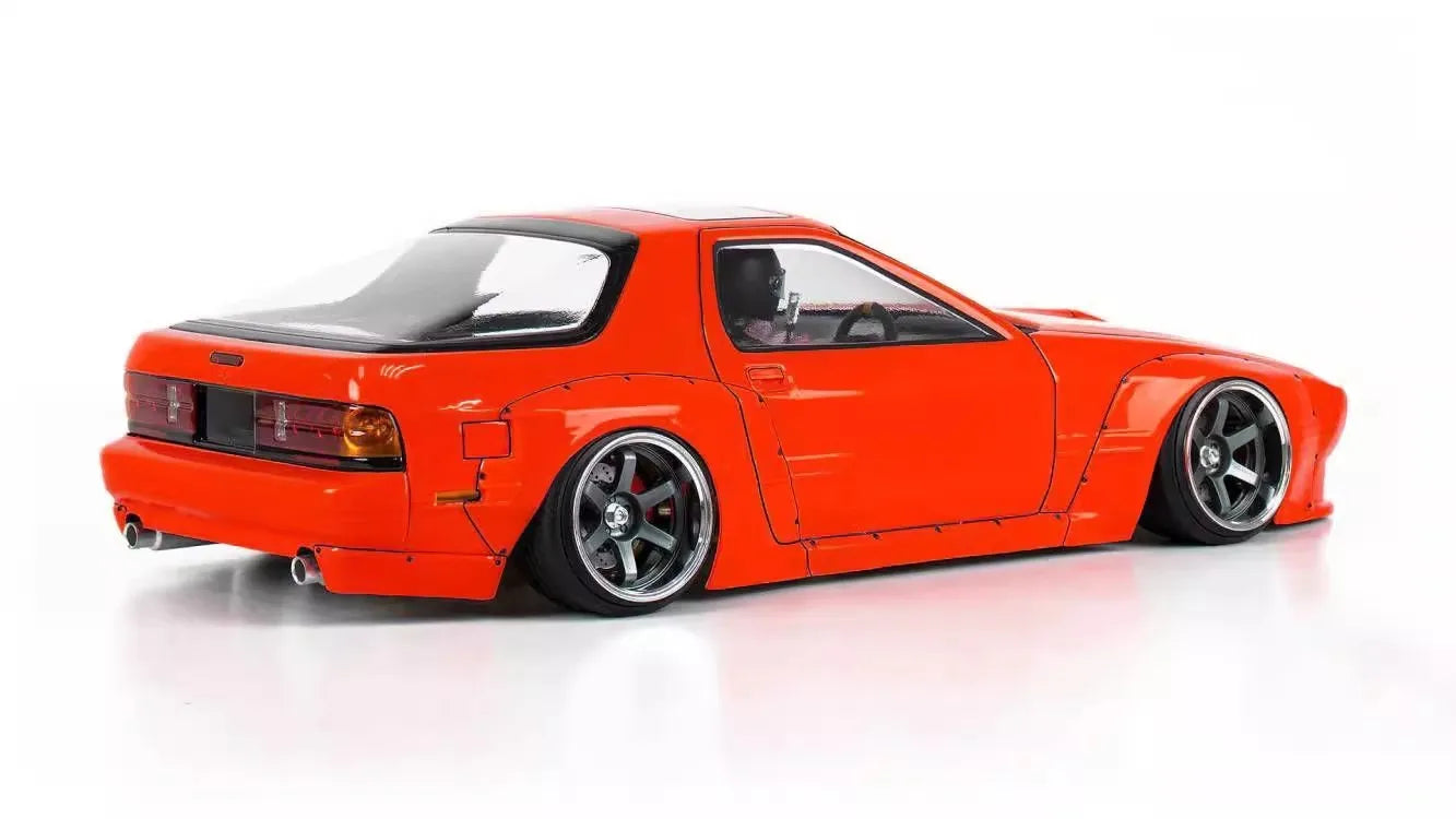 1/10 RX7 FD3S Wide body RC Drift Rally PC Shell 200mm Width 260mm Wheelbase Lampshade No Painted Body RC Hsp Hpi Trax Tamiya LC