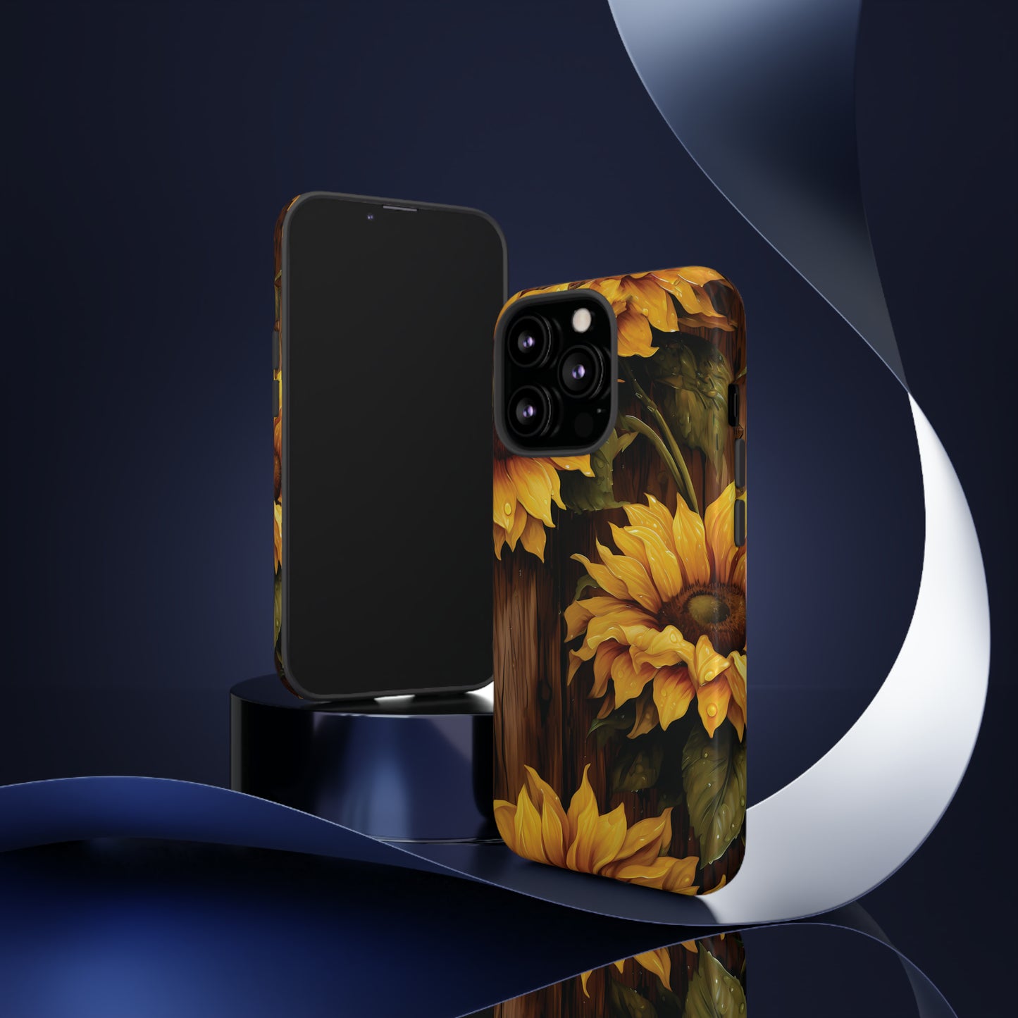 Sunflower Phone Case iPhone 12-15 Pro Max, Google Pixel 5-7 Pro, Samsung S20-23