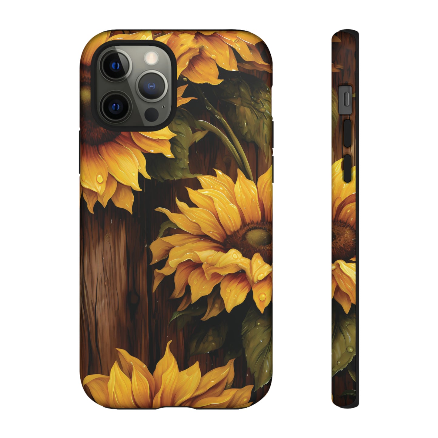 Sunflower Phone Case iPhone 12-15 Pro Max, Google Pixel 5-7 Pro, Samsung S20-23