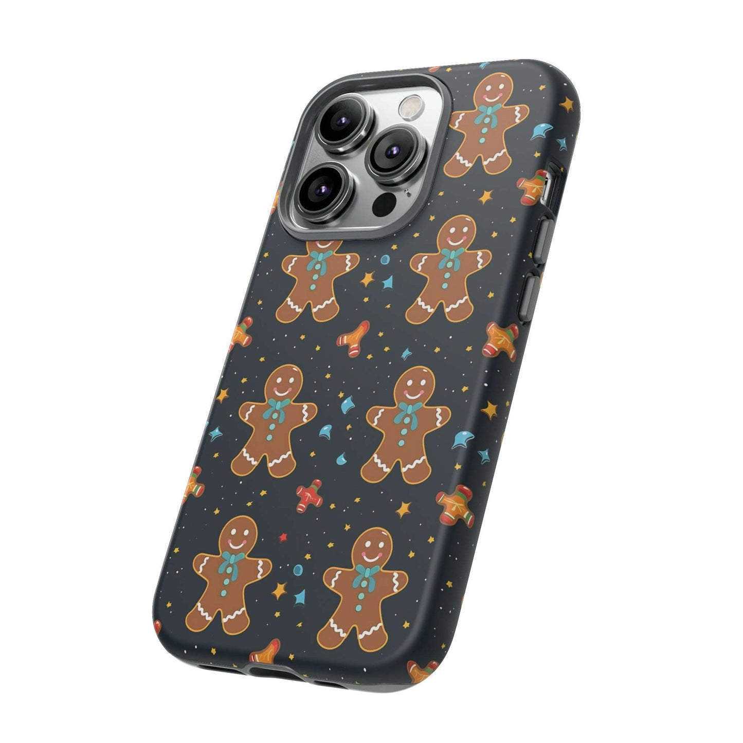 Christmas Gingerbread Man Phone Case iPhone 12-15 Pro Max, Google Pixel 5-7 Pro, Samsung S20-23