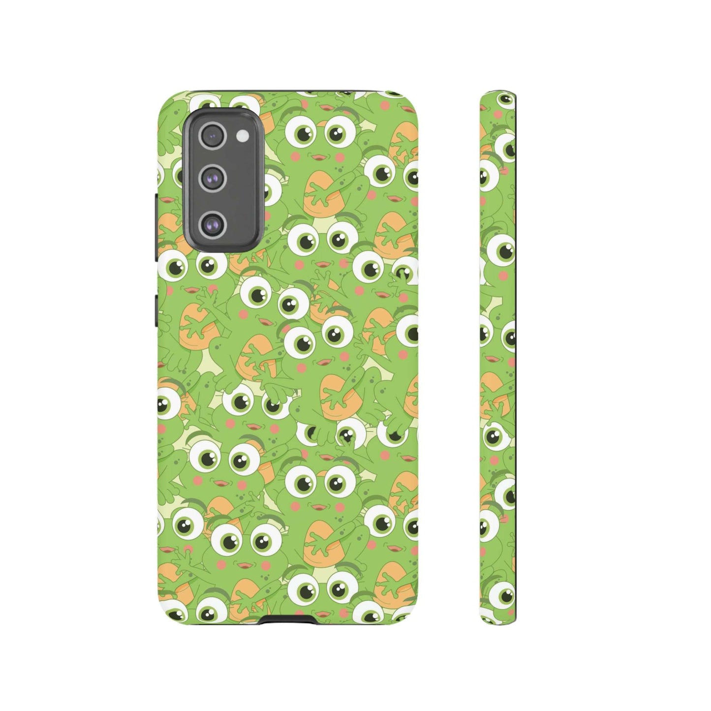 Frog Phone Case iPhone 12-15 Pro Max, Google Pixel 5-7 Pro, Samsung S20-23