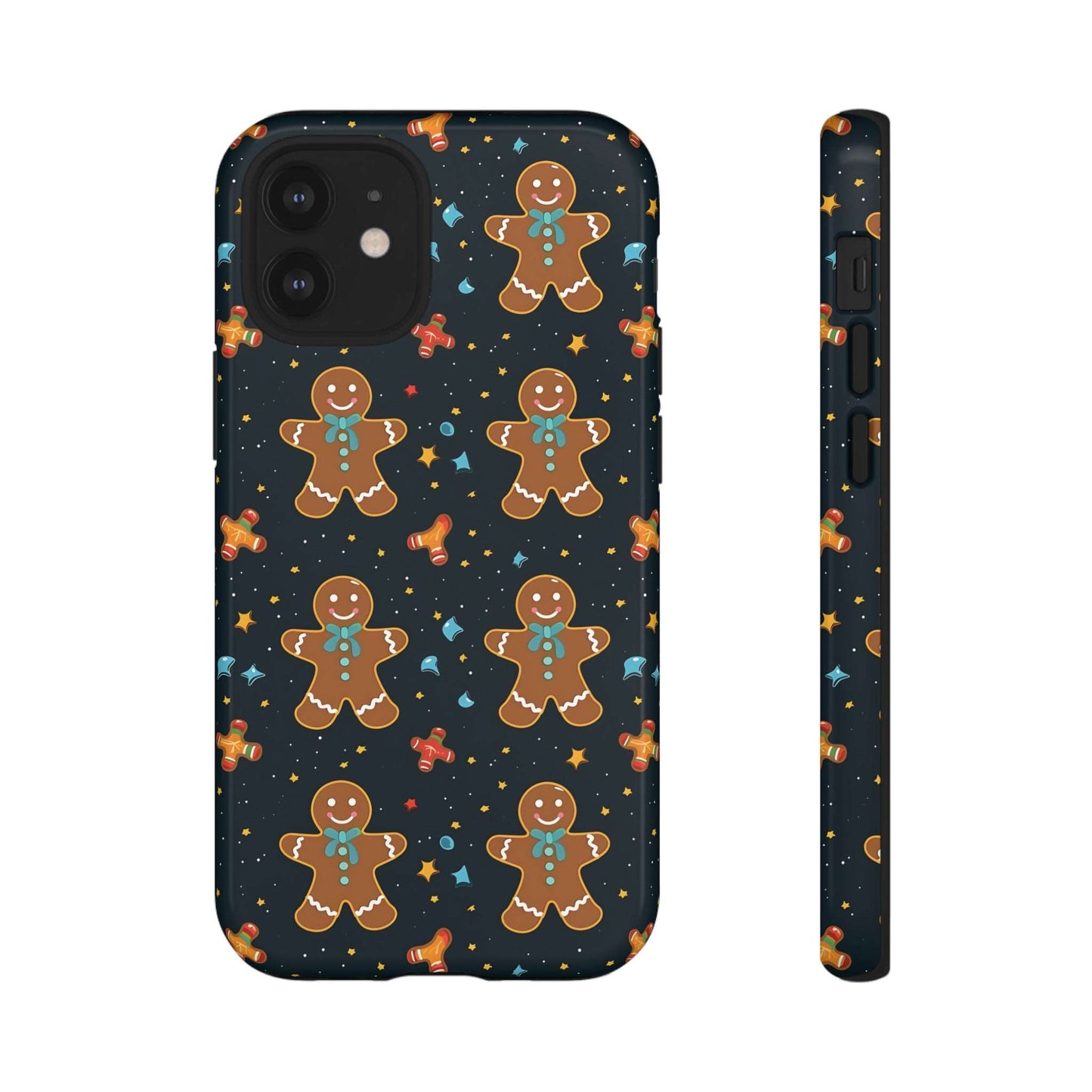 Christmas Gingerbread Man Phone Case iPhone 12-15 Pro Max, Google Pixel 5-7 Pro, Samsung S20-23