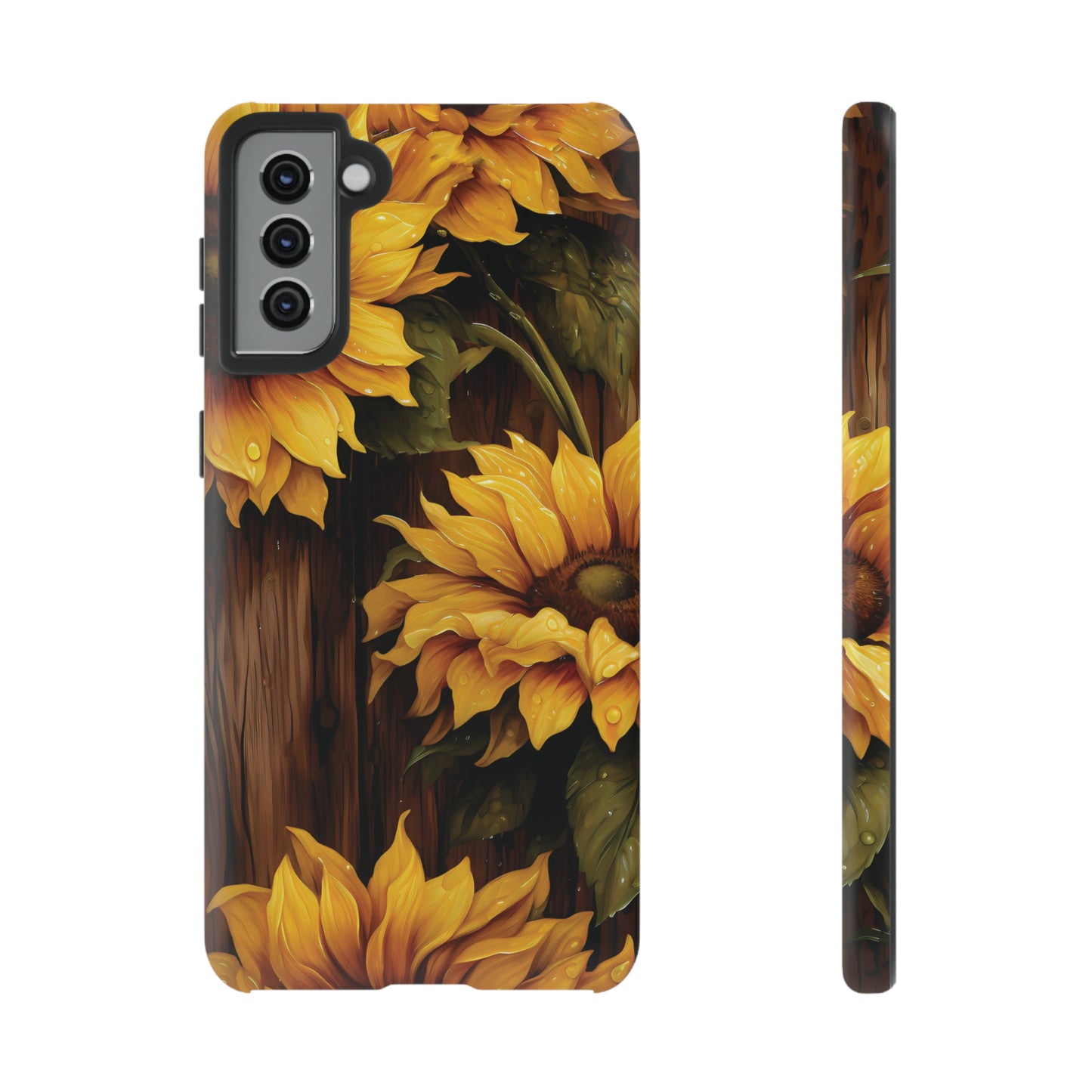 Sunflower Phone Case iPhone 12-15 Pro Max, Google Pixel 5-7 Pro, Samsung S20-23