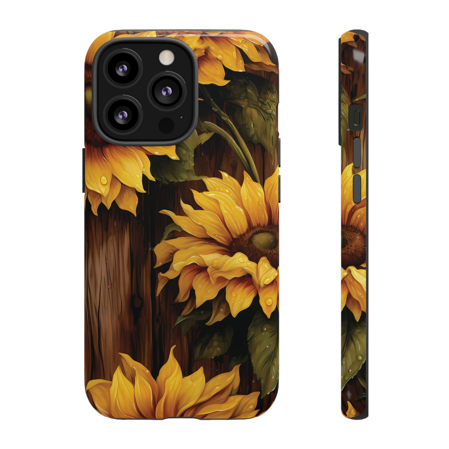 Sunflower Phone Case iPhone 12-15 Pro Max, Google Pixel 5-7 Pro, Samsung S20-23