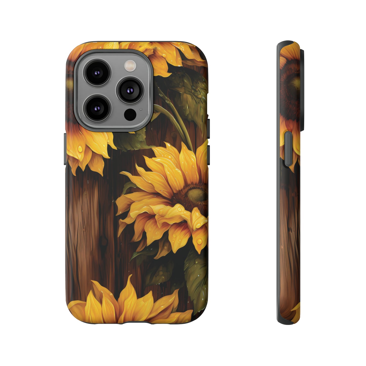 Sunflower Phone Case iPhone 12-15 Pro Max, Google Pixel 5-7 Pro, Samsung S20-23