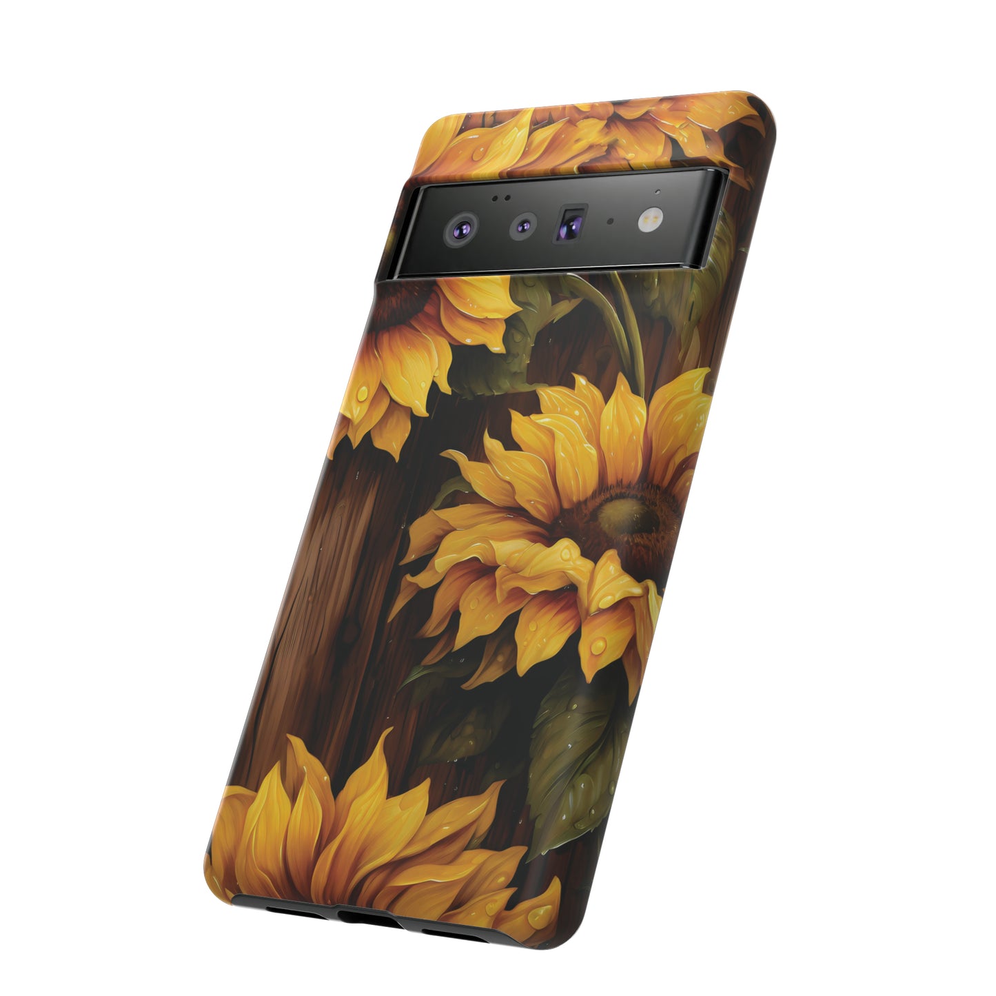 Sunflower Phone Case iPhone 12-15 Pro Max, Google Pixel 5-7 Pro, Samsung S20-23