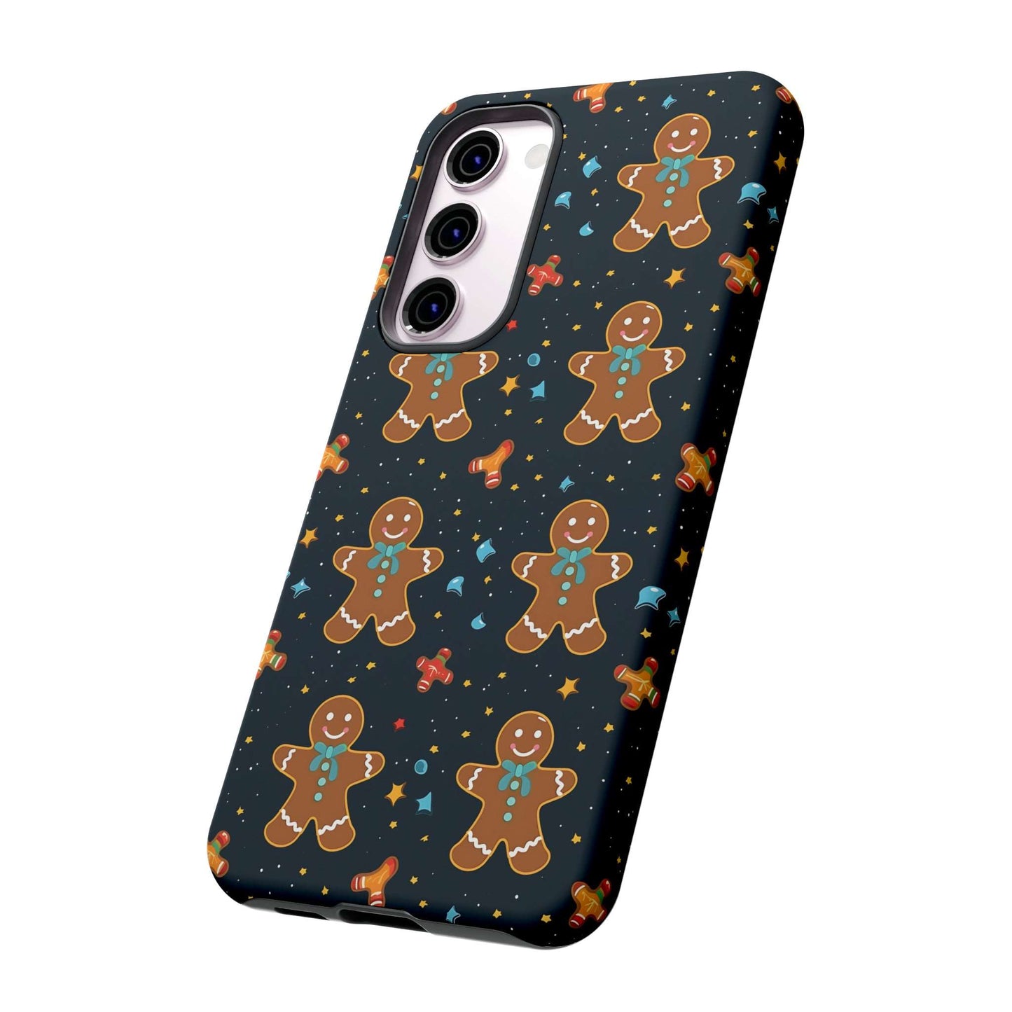 Christmas Gingerbread Man Phone Case iPhone 12-15 Pro Max, Google Pixel 5-7 Pro, Samsung S20-23