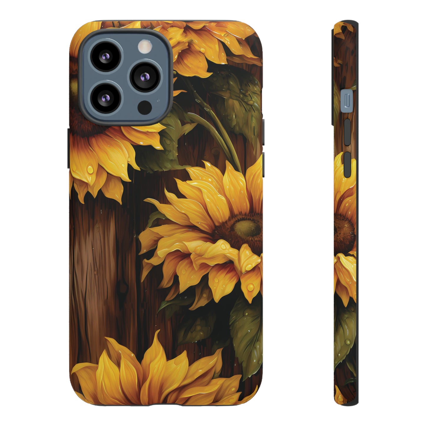 Sunflower Phone Case iPhone 12-15 Pro Max, Google Pixel 5-7 Pro, Samsung S20-23