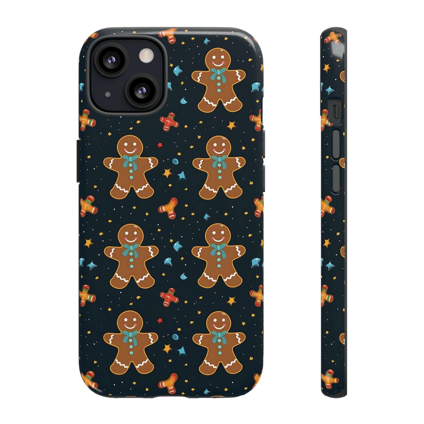 Christmas Gingerbread Man Phone Case iPhone 12-15 Pro Max, Google Pixel 5-7 Pro, Samsung S20-23