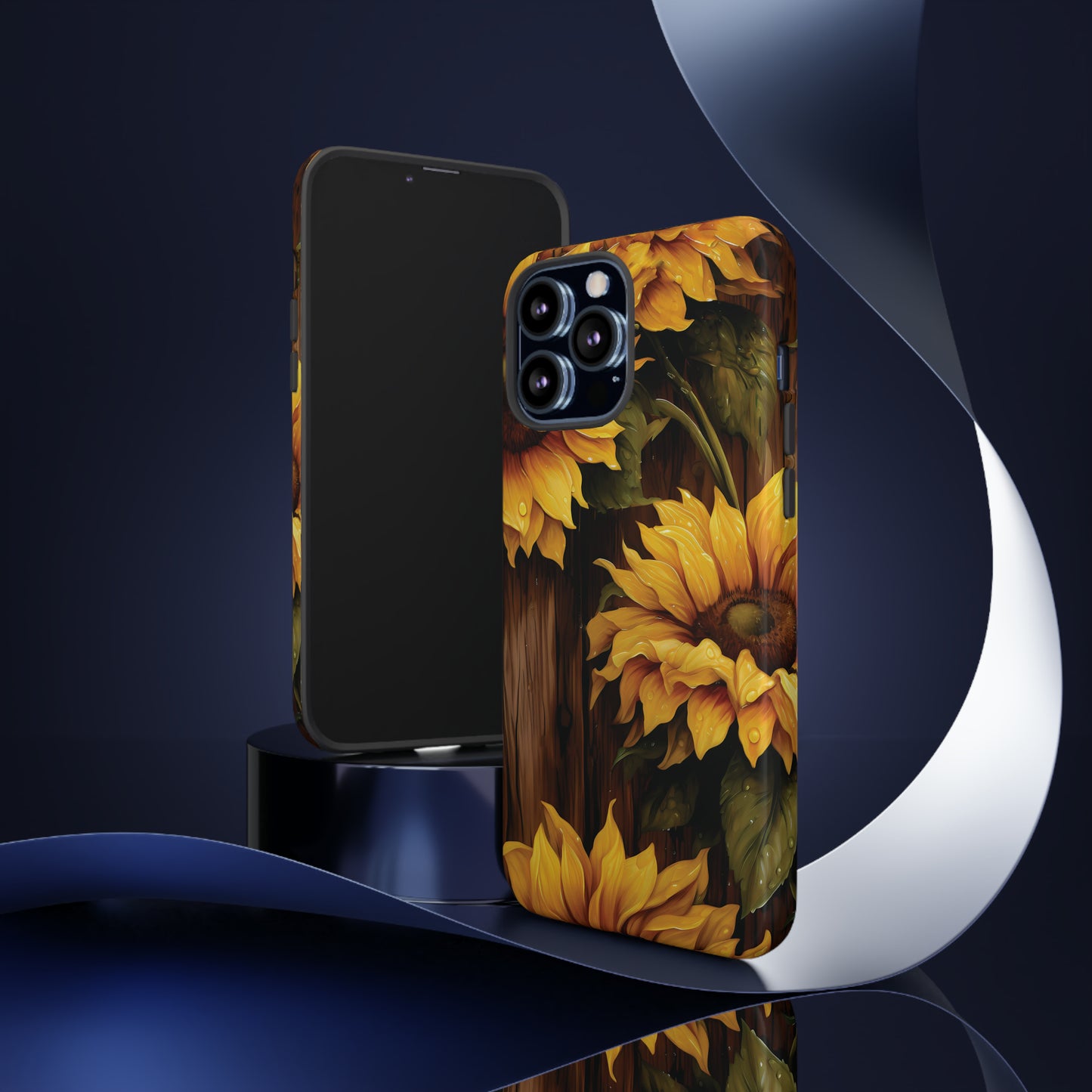 Sunflower Phone Case iPhone 12-15 Pro Max, Google Pixel 5-7 Pro, Samsung S20-23