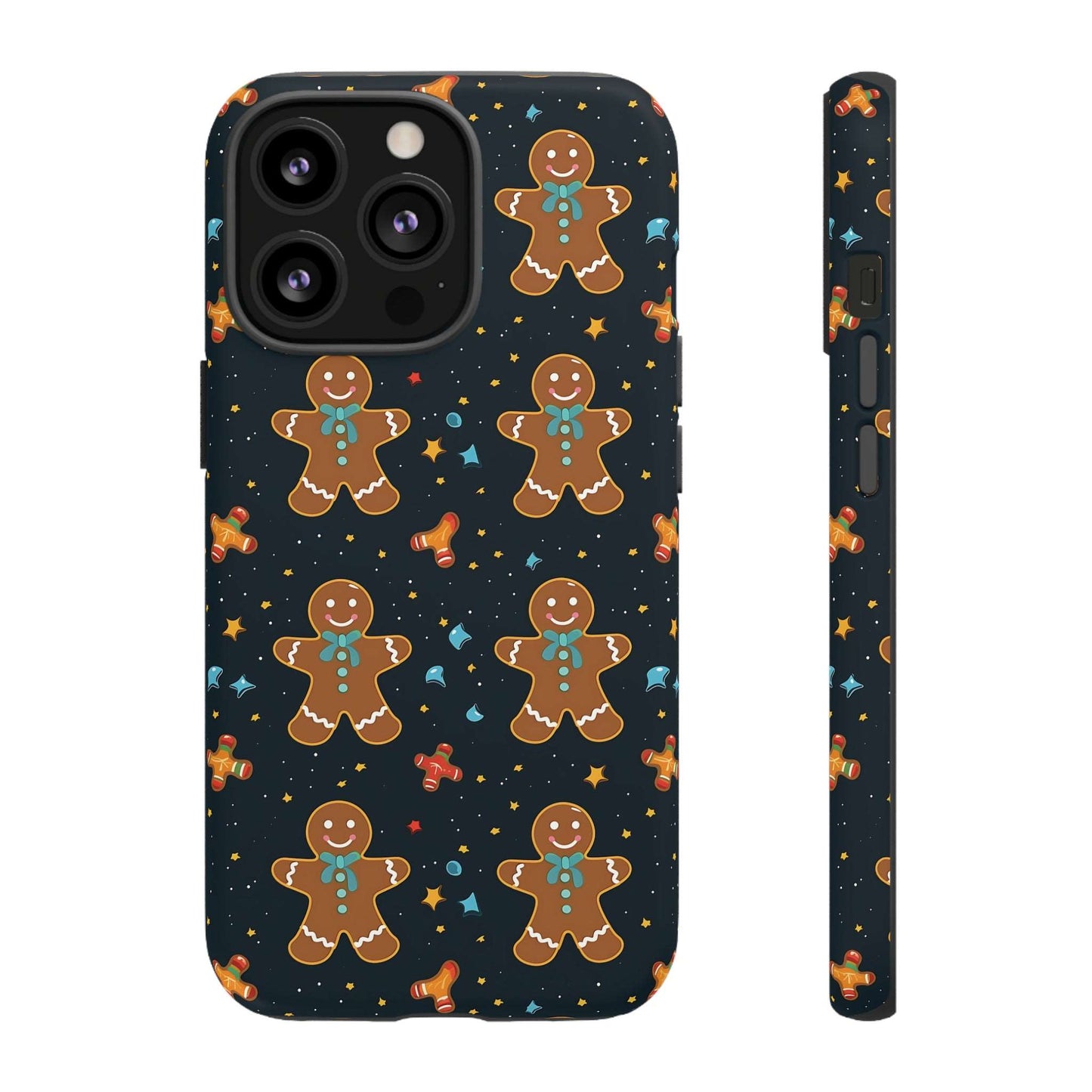 Christmas Gingerbread Man Phone Case iPhone 12-15 Pro Max, Google Pixel 5-7 Pro, Samsung S20-23