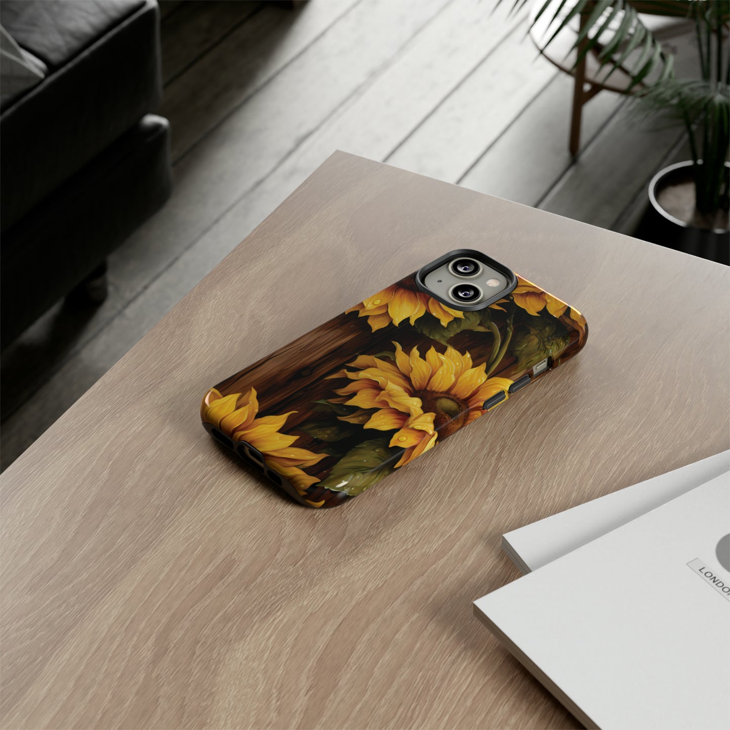 Sunflower Phone Case iPhone 12-15 Pro Max, Google Pixel 5-7 Pro, Samsung S20-23