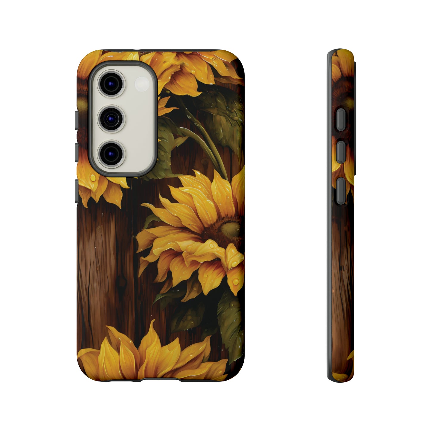 Sunflower Phone Case iPhone 12-15 Pro Max, Google Pixel 5-7 Pro, Samsung S20-23