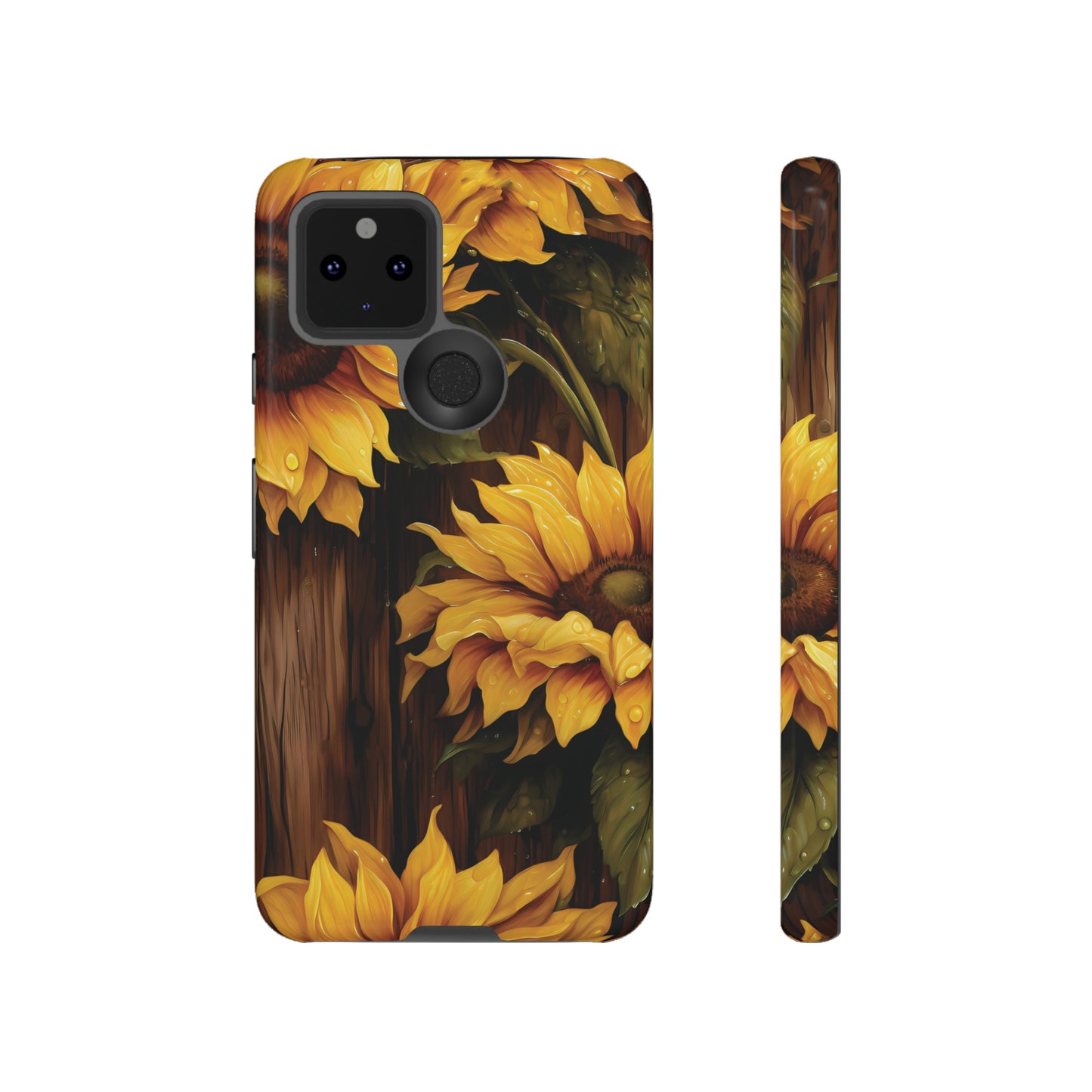 Sunflower Phone Case iPhone 12-15 Pro Max, Google Pixel 5-7 Pro, Samsung S20-23