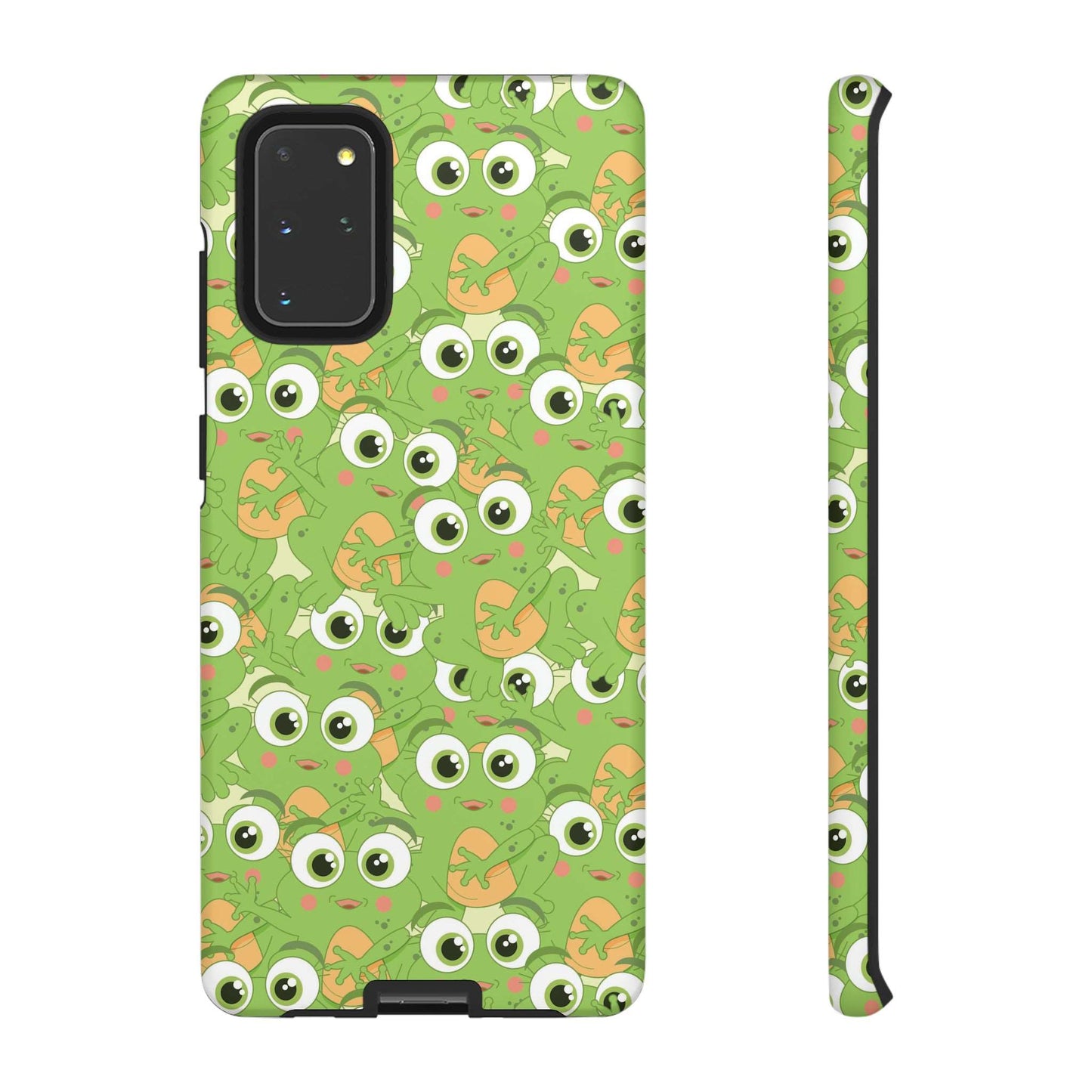 Frog Phone Case iPhone 12-15 Pro Max, Google Pixel 5-7 Pro, Samsung S20-23