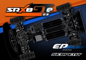 Serpent SRX8 GTE '23 1/8 4wd EP (SER600067)