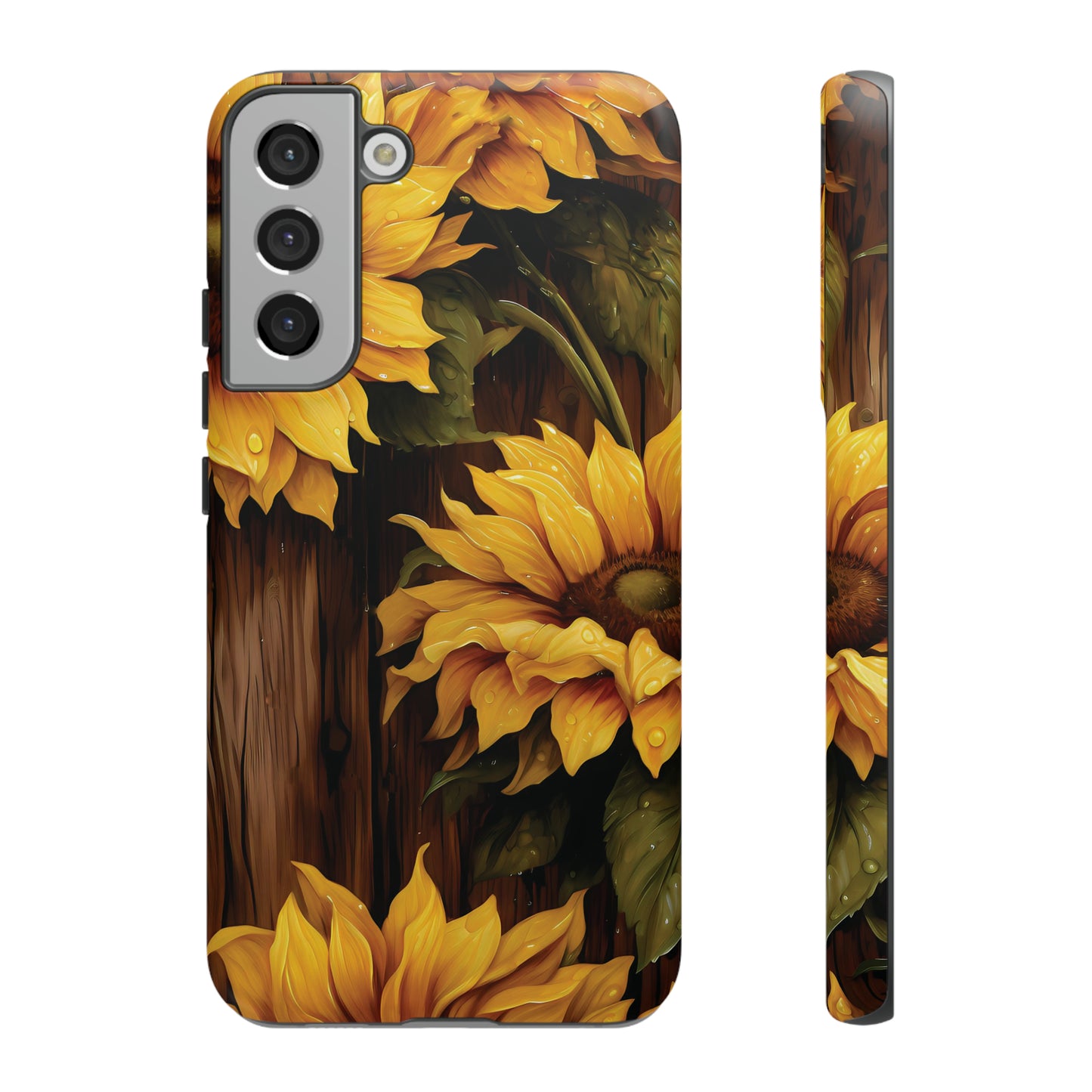 Sunflower Phone Case iPhone 12-15 Pro Max, Google Pixel 5-7 Pro, Samsung S20-23