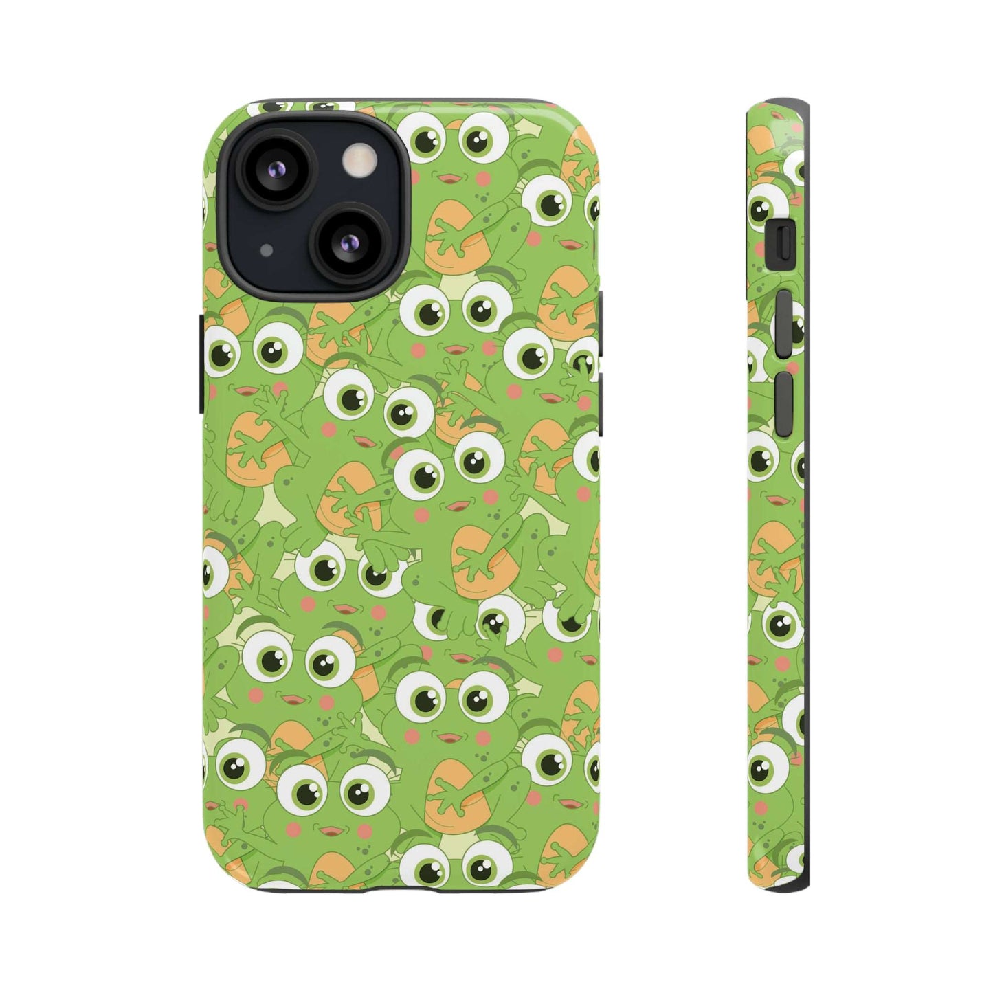 Frog Phone Case iPhone 12-15 Pro Max, Google Pixel 5-7 Pro, Samsung S20-23