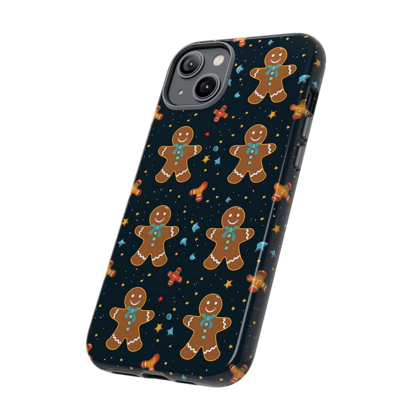 Christmas Gingerbread Man Phone Case iPhone 12-15 Pro Max, Google Pixel 5-7 Pro, Samsung S20-23