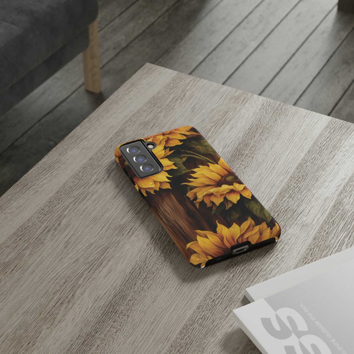 Sunflower Phone Case iPhone 12-15 Pro Max, Google Pixel 5-7 Pro, Samsung S20-23