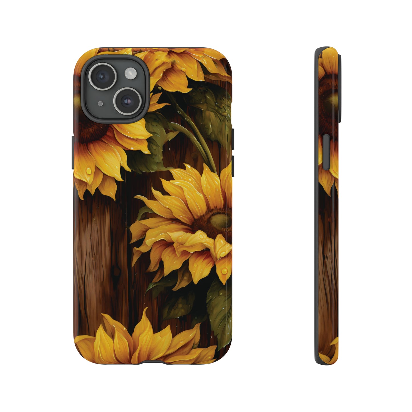 Sunflower Phone Case iPhone 12-15 Pro Max, Google Pixel 5-7 Pro, Samsung S20-23