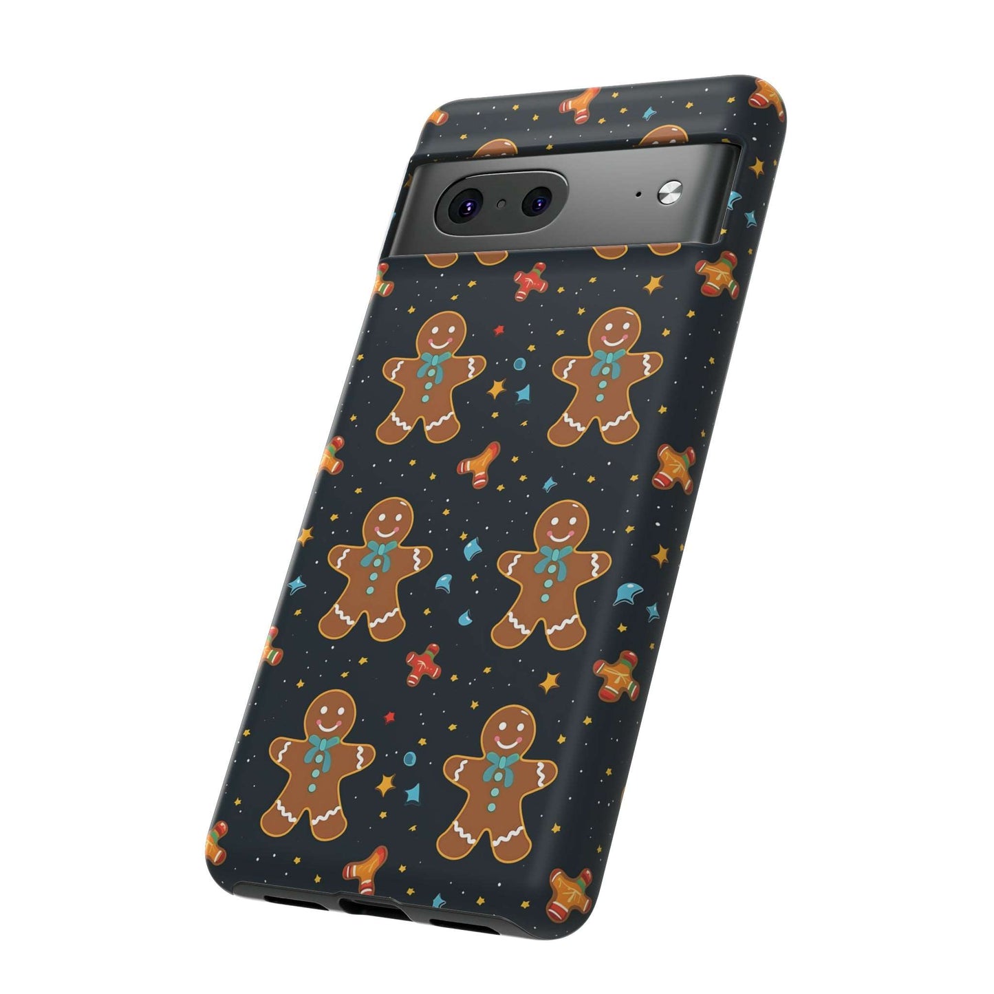 Christmas Gingerbread Man Phone Case iPhone 12-15 Pro Max, Google Pixel 5-7 Pro, Samsung S20-23