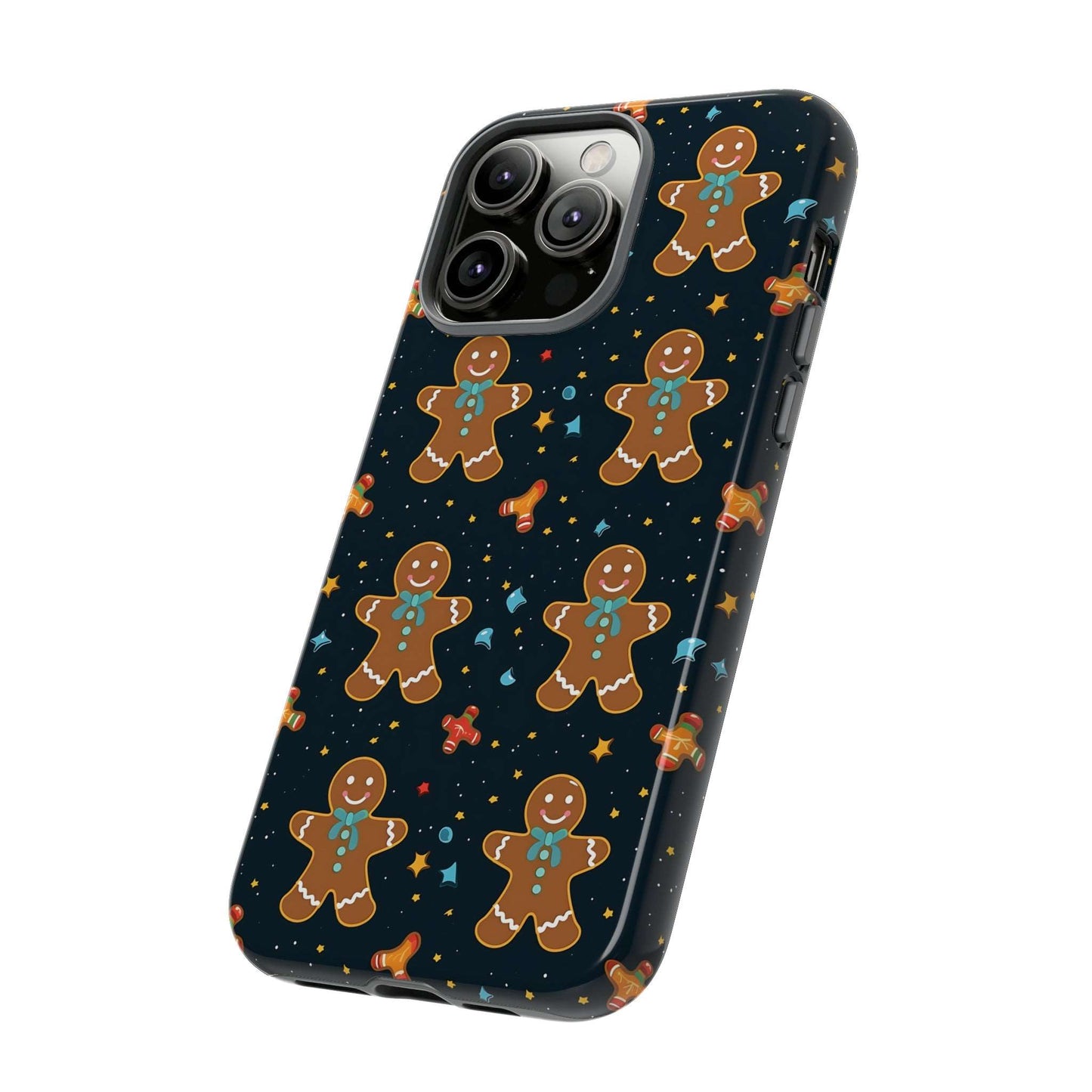 Christmas Gingerbread Man Phone Case iPhone 12-15 Pro Max, Google Pixel 5-7 Pro, Samsung S20-23