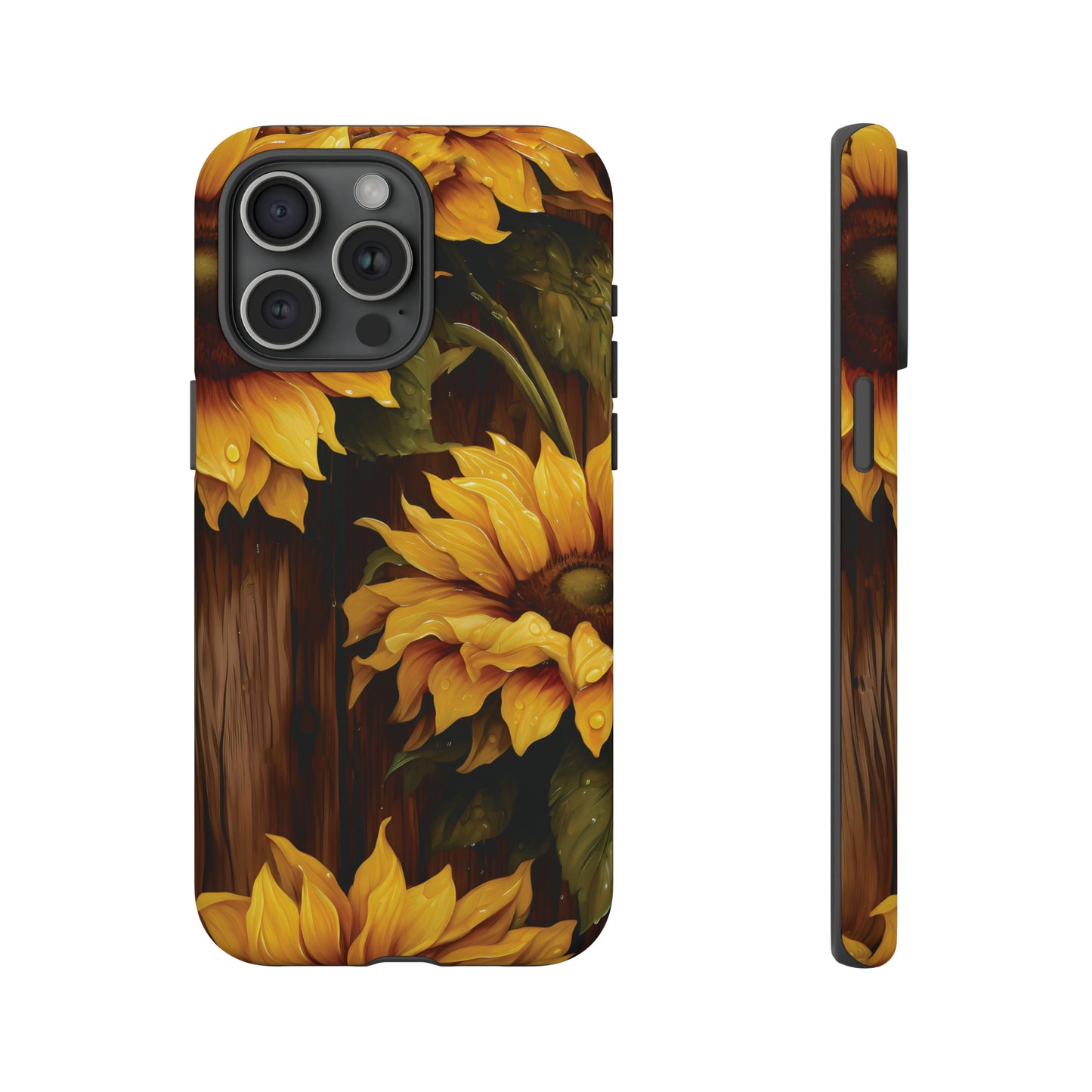 Sunflower Phone Case iPhone 12-15 Pro Max, Google Pixel 5-7 Pro, Samsung S20-23