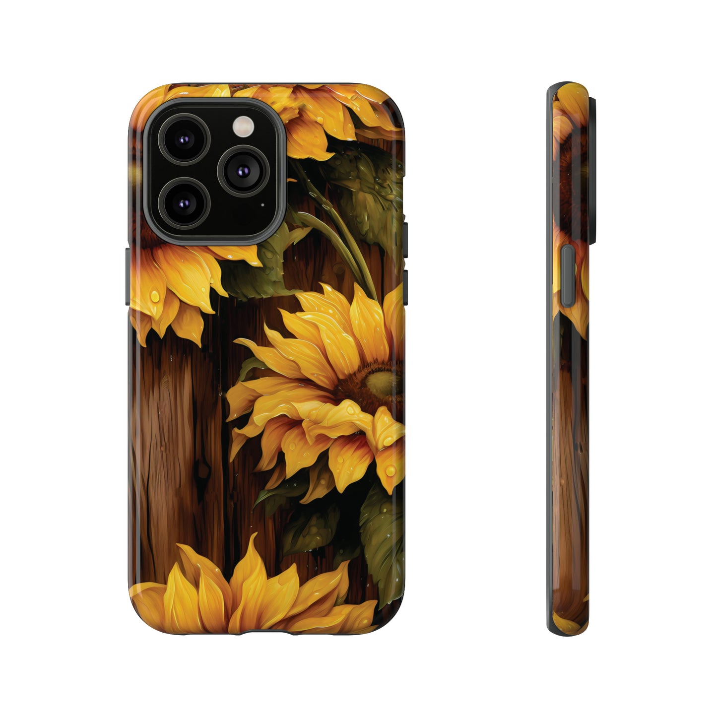 Sunflower Phone Case iPhone 12-15 Pro Max, Google Pixel 5-7 Pro, Samsung S20-23