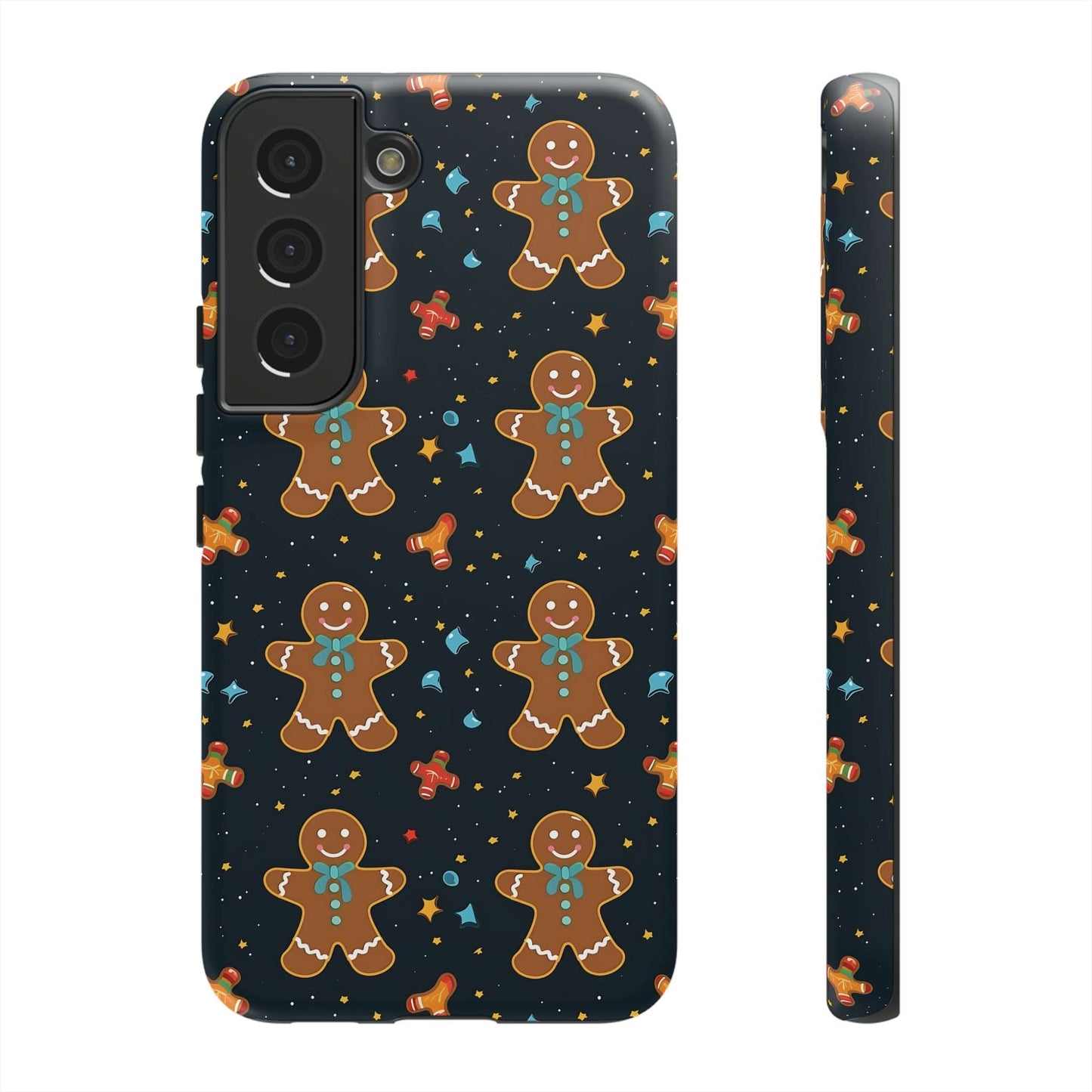 Christmas Gingerbread Man Phone Case iPhone 12-15 Pro Max, Google Pixel 5-7 Pro, Samsung S20-23