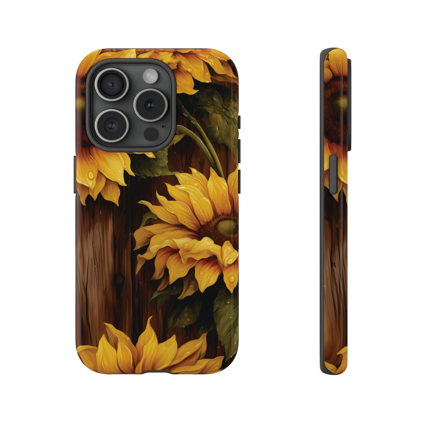 Sunflower Phone Case iPhone 12-15 Pro Max, Google Pixel 5-7 Pro, Samsung S20-23