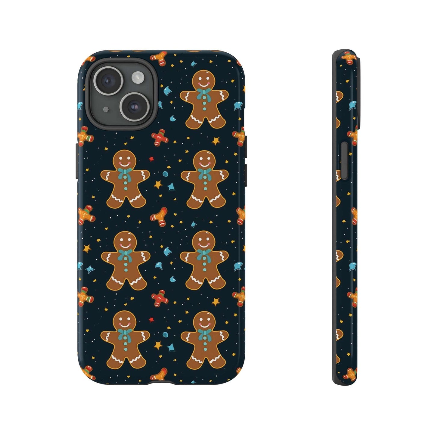 Christmas Gingerbread Man Phone Case iPhone 12-15 Pro Max, Google Pixel 5-7 Pro, Samsung S20-23