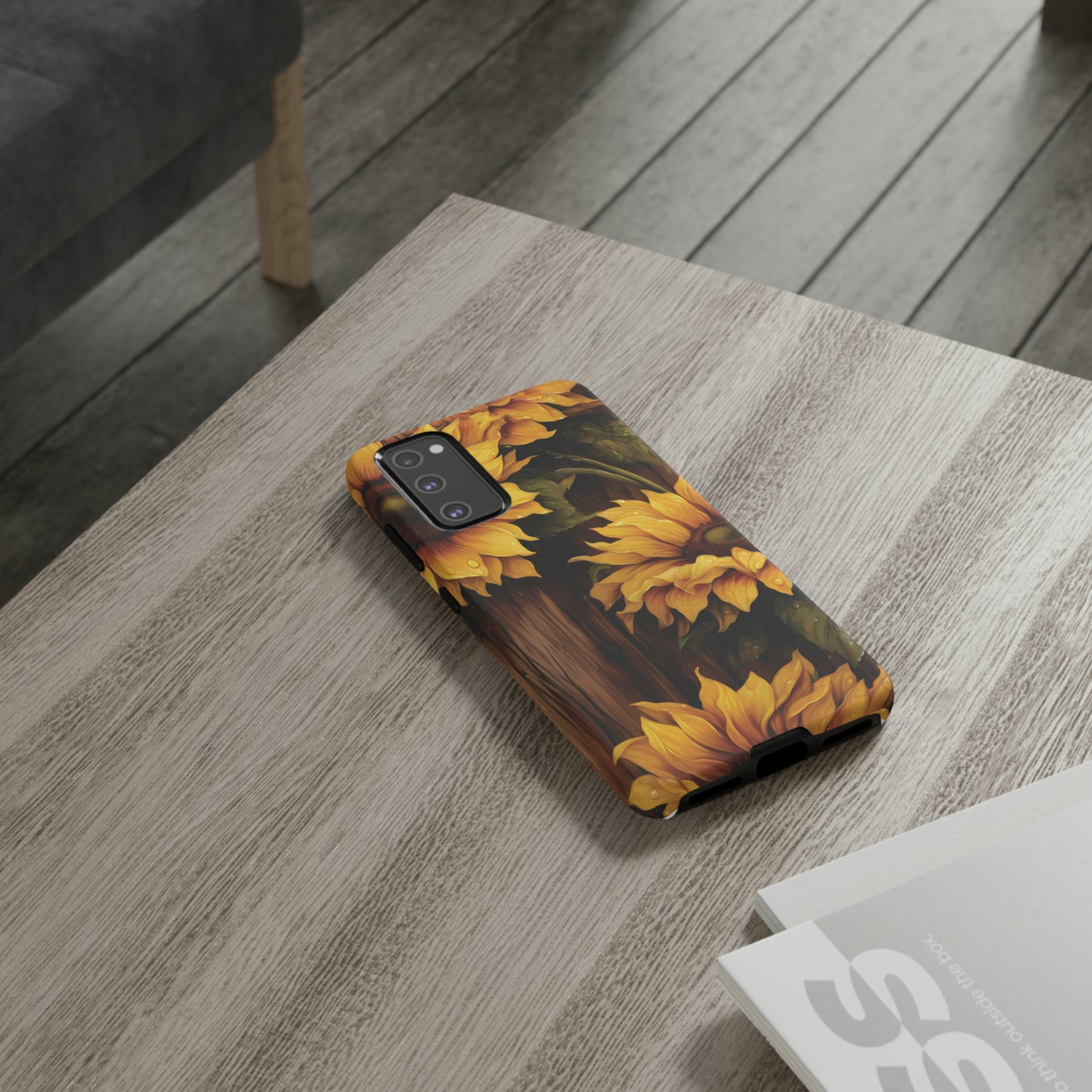 Sunflower Phone Case iPhone 12-15 Pro Max, Google Pixel 5-7 Pro, Samsung S20-23