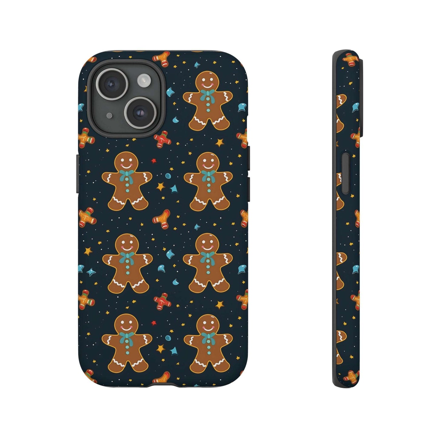 Christmas Gingerbread Man Phone Case iPhone 12-15 Pro Max, Google Pixel 5-7 Pro, Samsung S20-23