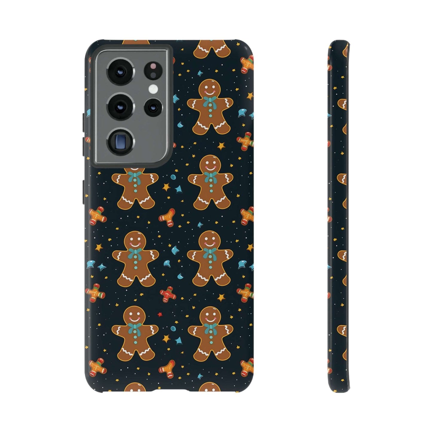 Christmas Gingerbread Man Phone Case iPhone 12-15 Pro Max, Google Pixel 5-7 Pro, Samsung S20-23