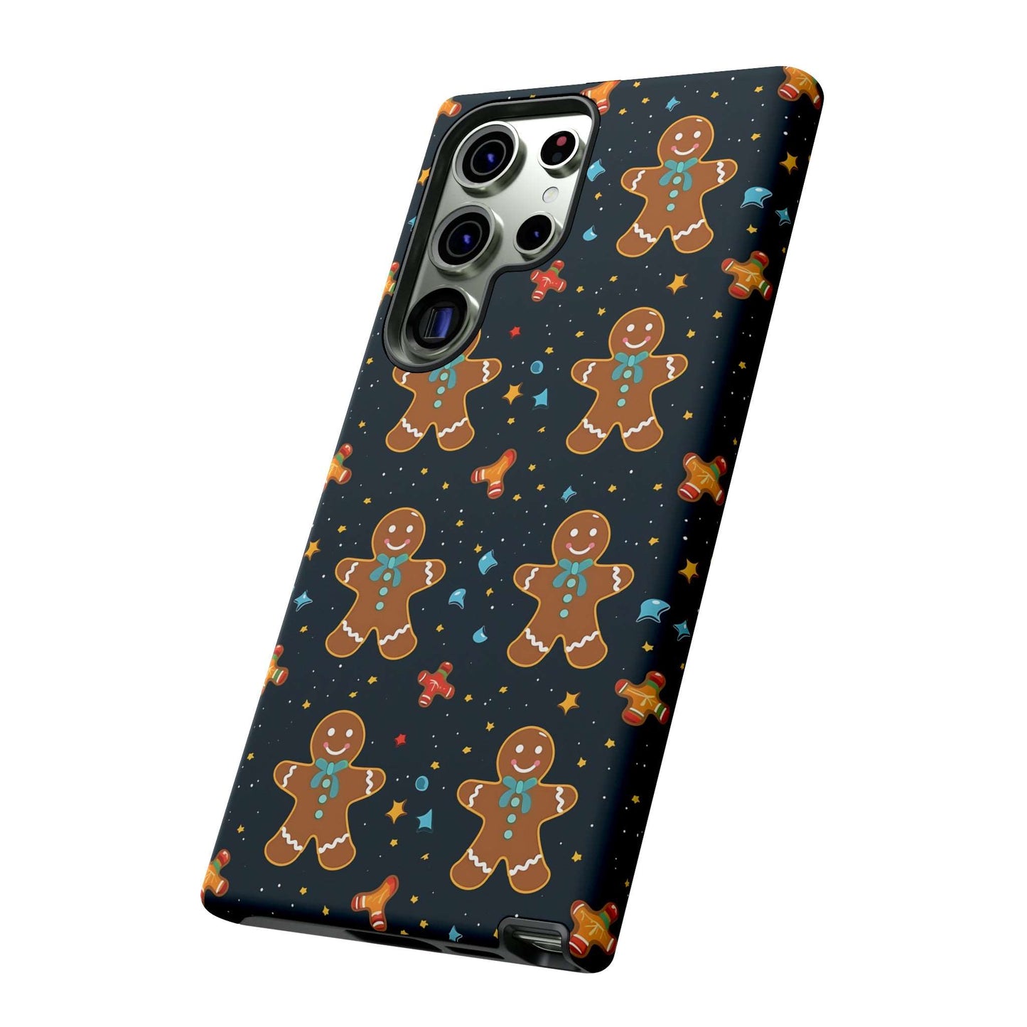 Christmas Gingerbread Man Phone Case iPhone 12-15 Pro Max, Google Pixel 5-7 Pro, Samsung S20-23