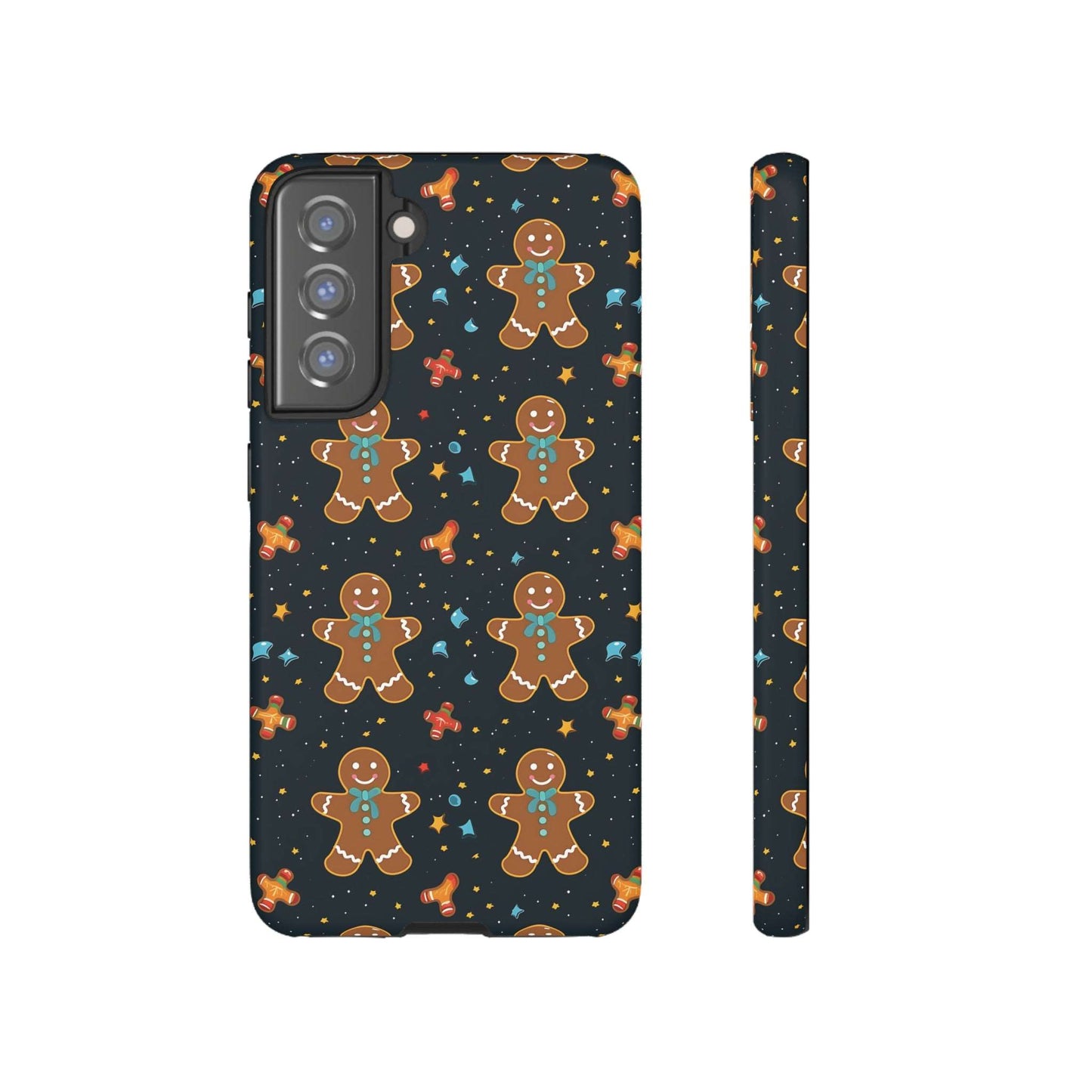 Christmas Gingerbread Man Phone Case iPhone 12-15 Pro Max, Google Pixel 5-7 Pro, Samsung S20-23