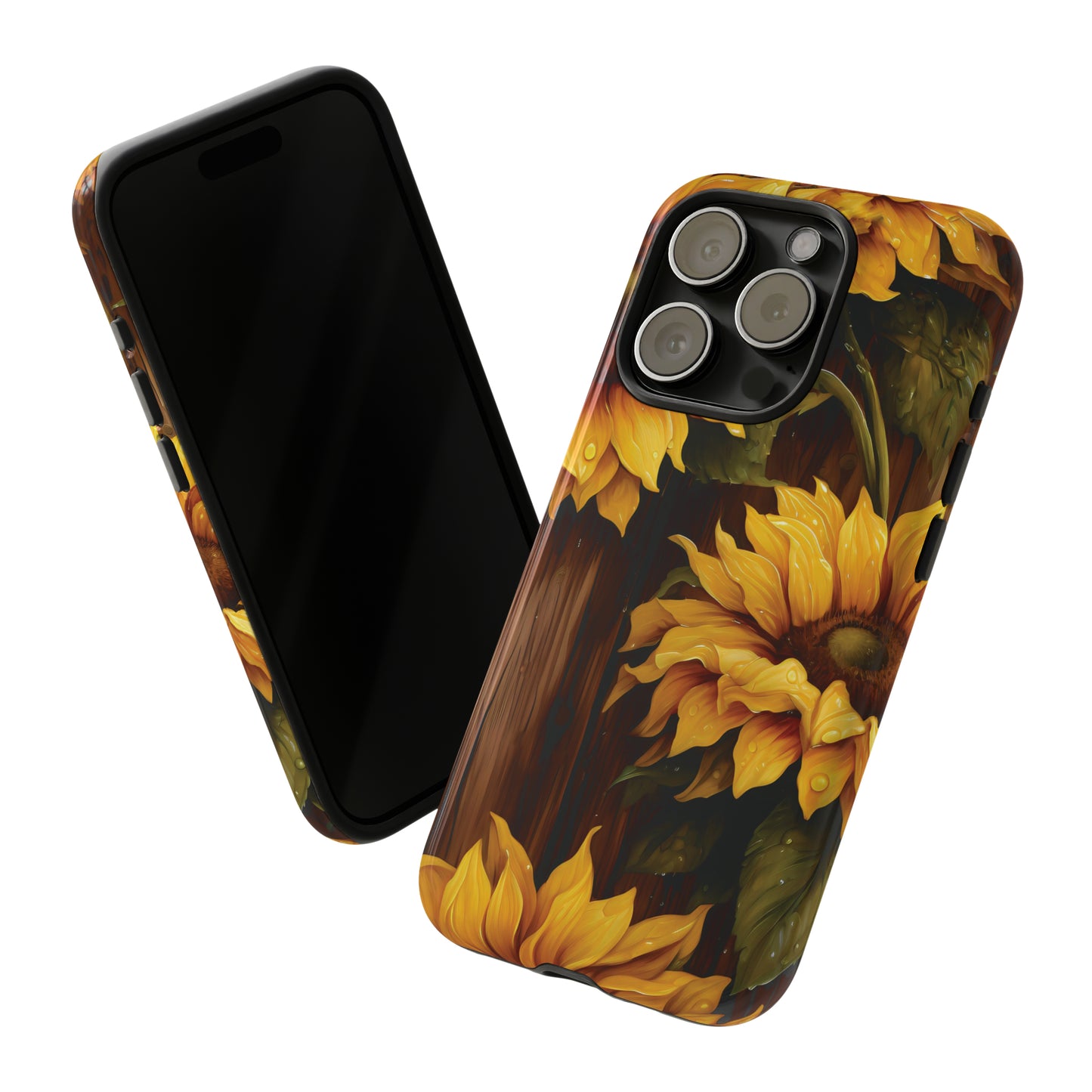 Sunflower Phone Case iPhone 12-15 Pro Max, Google Pixel 5-7 Pro, Samsung S20-23