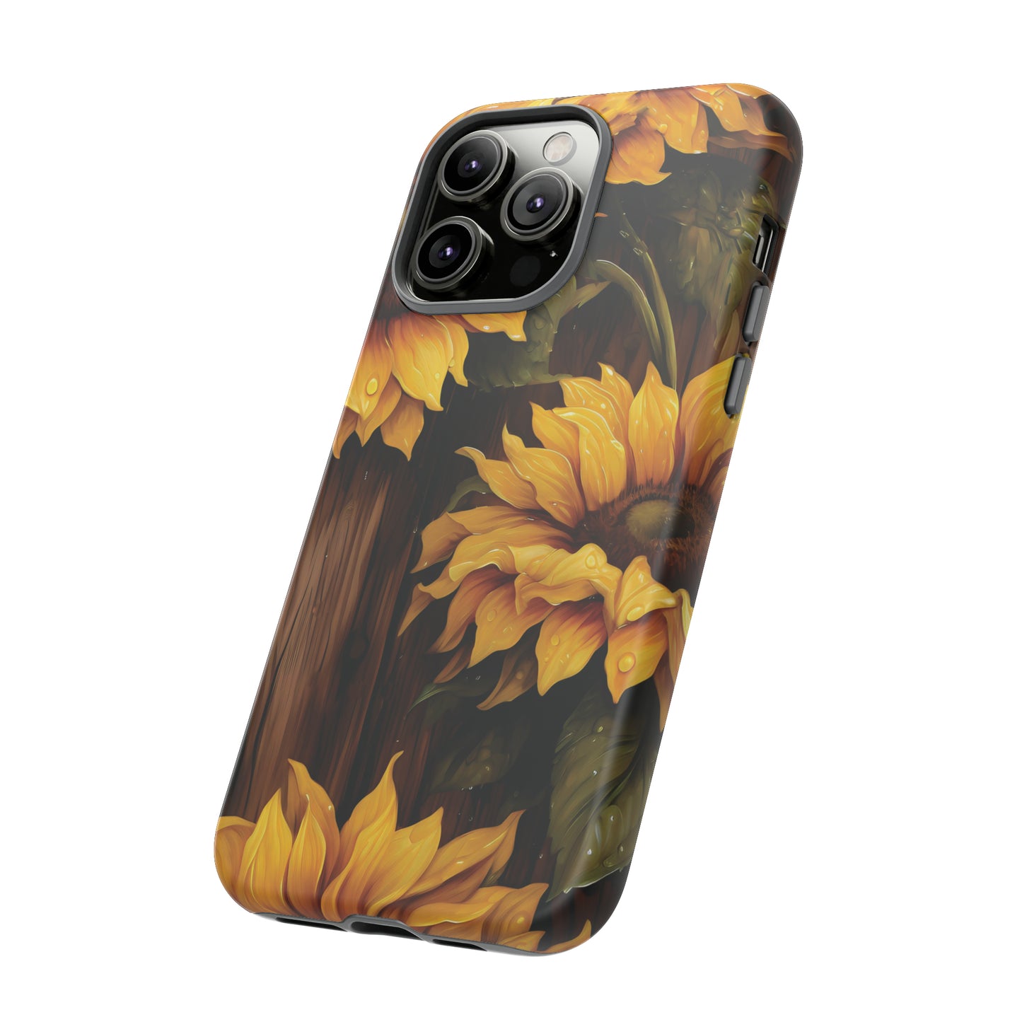 Sunflower Phone Case iPhone 12-15 Pro Max, Google Pixel 5-7 Pro, Samsung S20-23