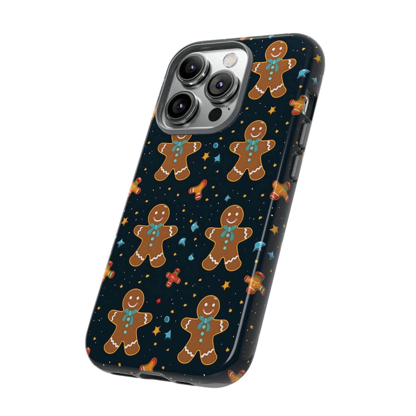 Christmas Gingerbread Man Phone Case iPhone 12-15 Pro Max, Google Pixel 5-7 Pro, Samsung S20-23