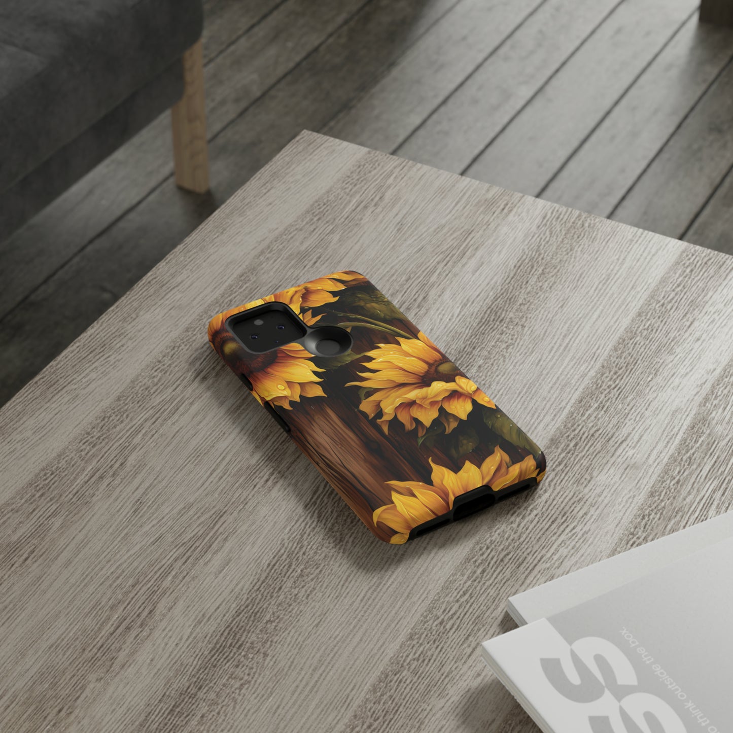 Sunflower Phone Case iPhone 12-15 Pro Max, Google Pixel 5-7 Pro, Samsung S20-23