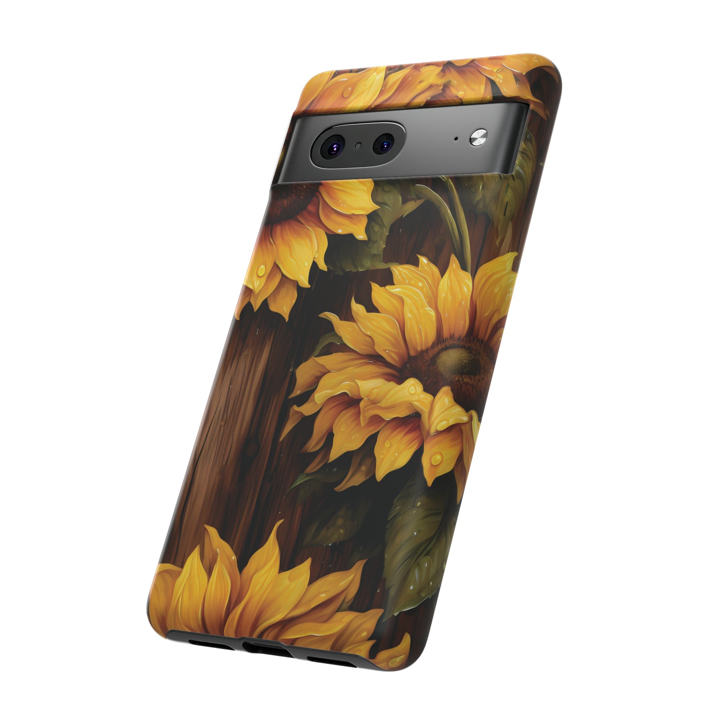 Sunflower Phone Case iPhone 12-15 Pro Max, Google Pixel 5-7 Pro, Samsung S20-23