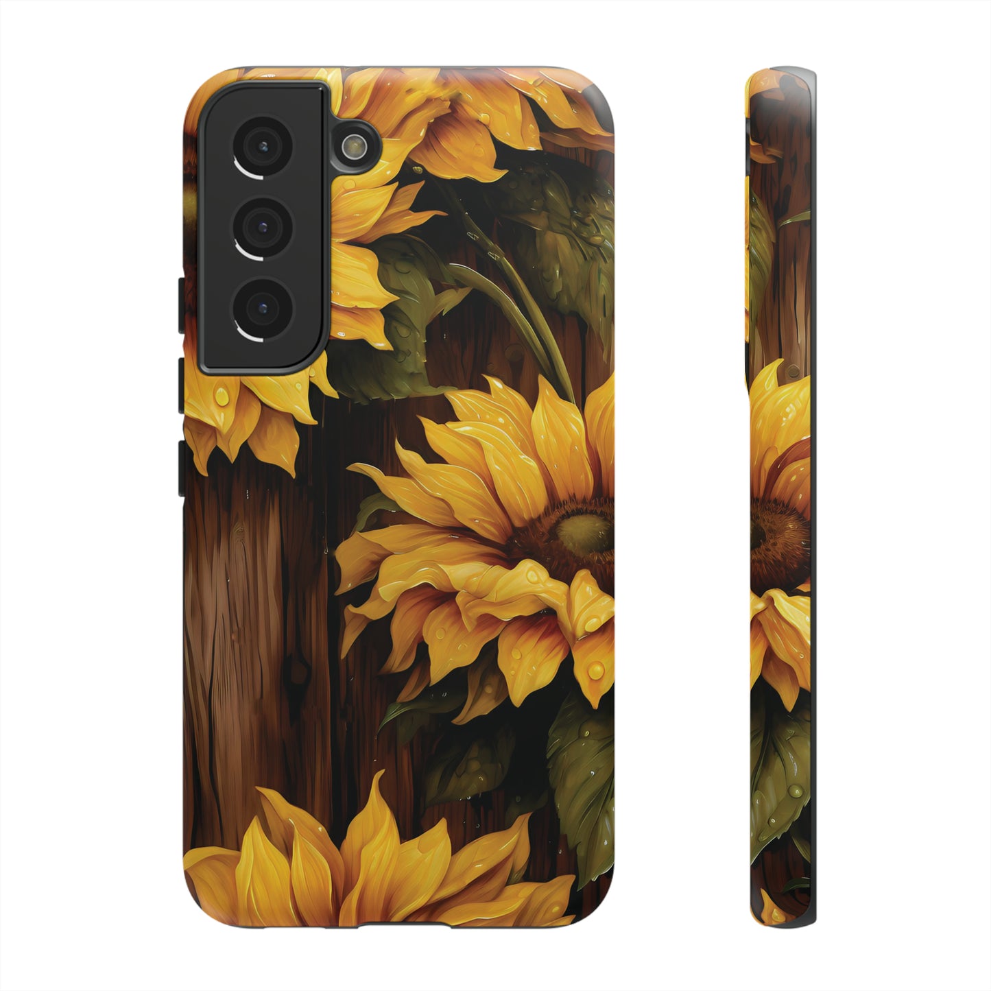 Sunflower Phone Case iPhone 12-15 Pro Max, Google Pixel 5-7 Pro, Samsung S20-23