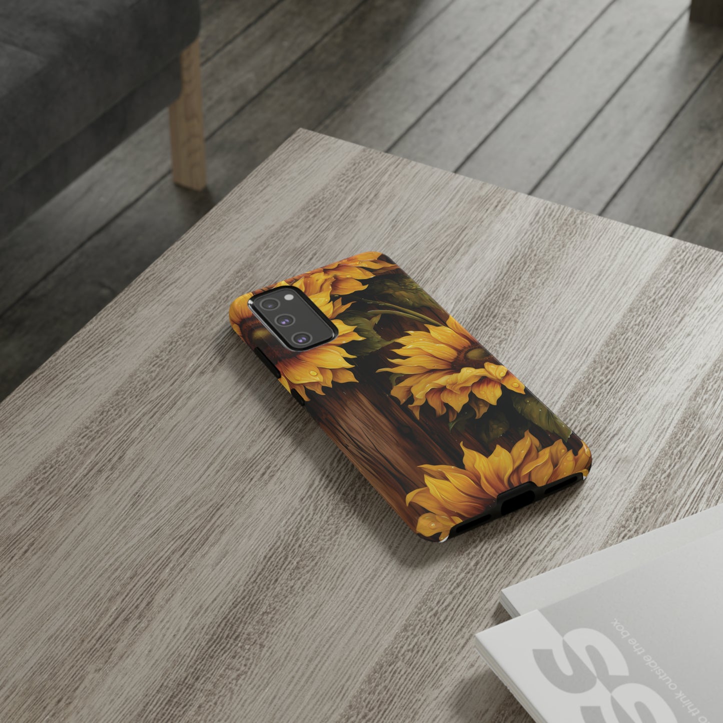 Sunflower Phone Case iPhone 12-15 Pro Max, Google Pixel 5-7 Pro, Samsung S20-23