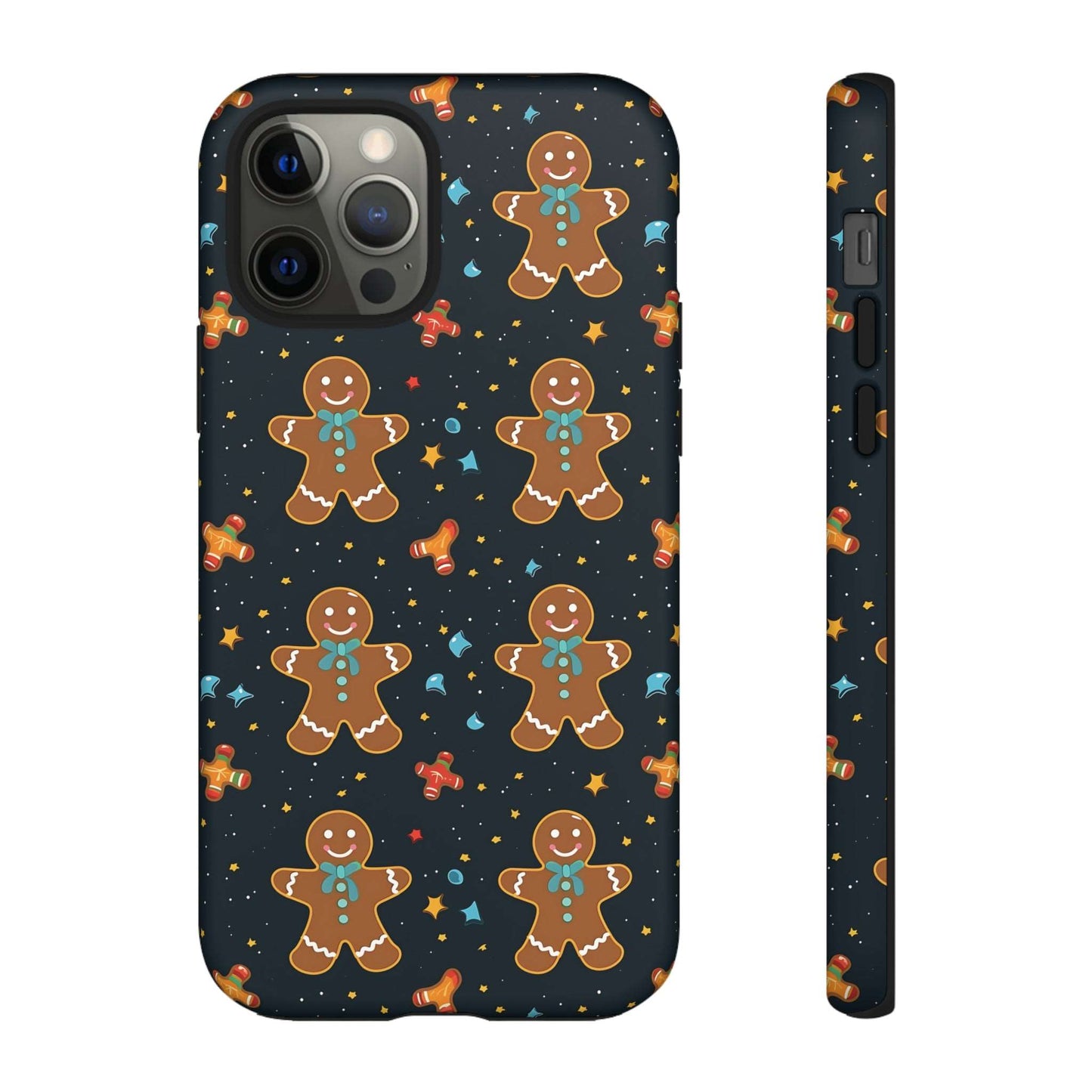 Christmas Gingerbread Man Phone Case iPhone 12-15 Pro Max, Google Pixel 5-7 Pro, Samsung S20-23