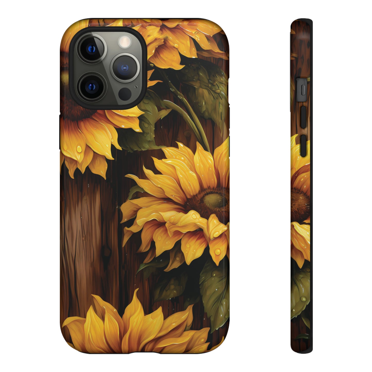 Sunflower Phone Case iPhone 12-15 Pro Max, Google Pixel 5-7 Pro, Samsung S20-23