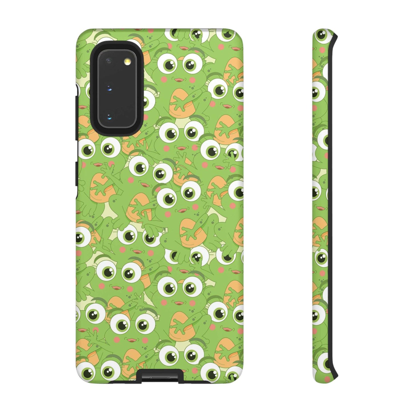 Frog Phone Case iPhone 12-15 Pro Max, Google Pixel 5-7 Pro, Samsung S20-23