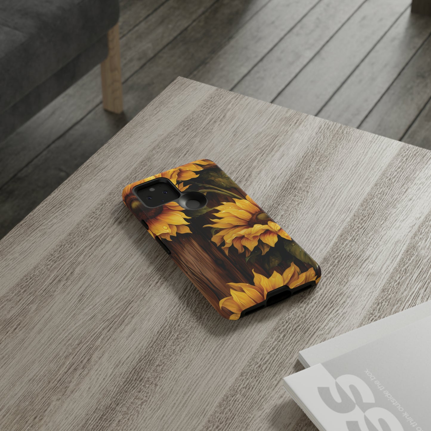 Sunflower Phone Case iPhone 12-15 Pro Max, Google Pixel 5-7 Pro, Samsung S20-23